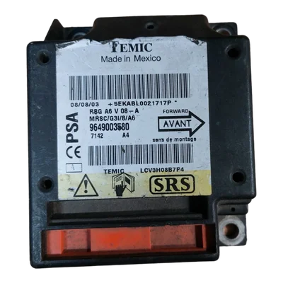 Citroen C2   07-09     centrala airbaga 9649003580