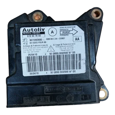 Peugeot Partner III  08-18   centrala airbaga  9673393680   619907800