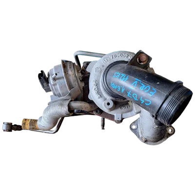 Citroen C4 B7 1.6 HDI  EURO V  10-18   turbina    9686120680