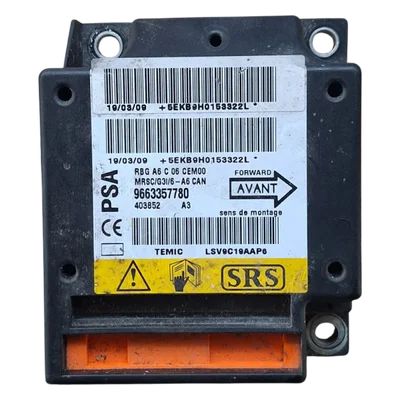 Citroen C2   03-09   centrala airbaga    9663357780