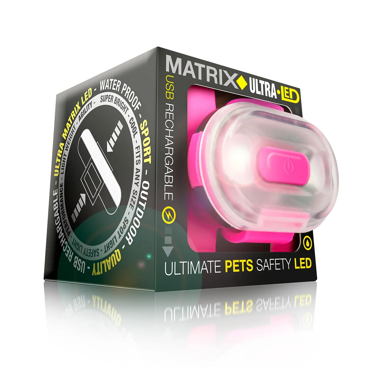THE ULTIMATE PET SAFETY LIGHT PINK