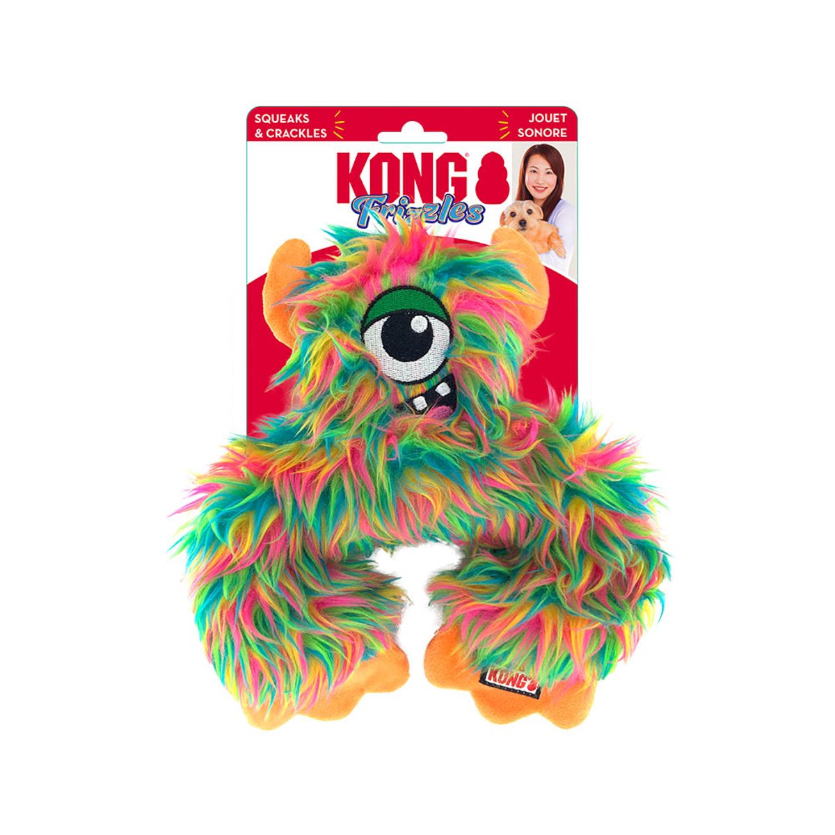 KONG igračka za pse Frizzles Frazzle Md EU