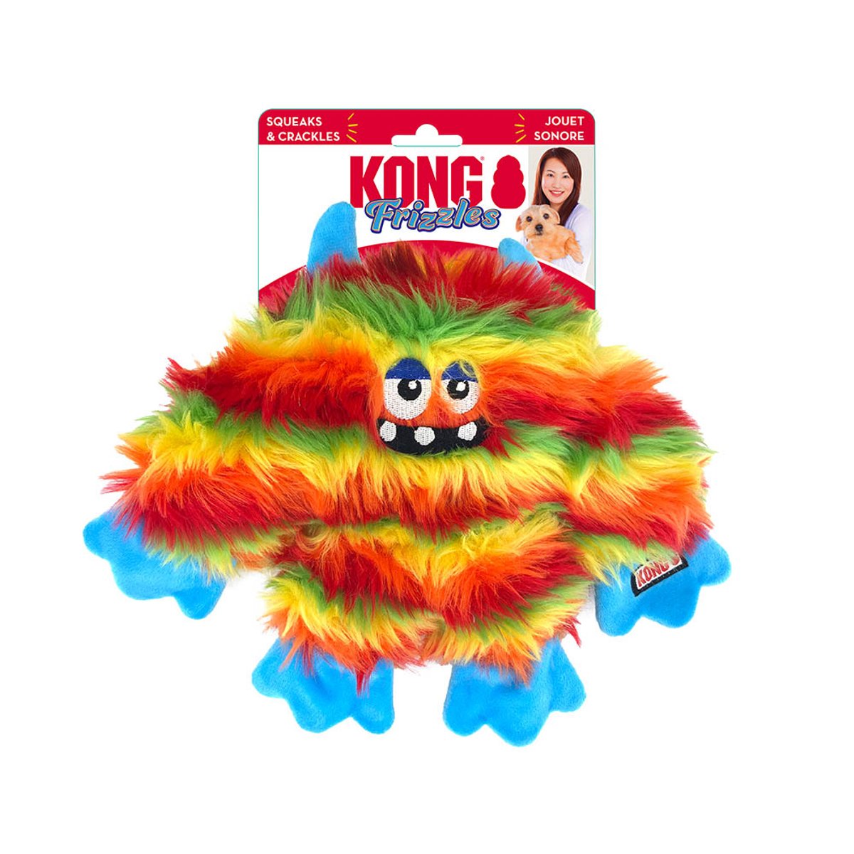 KONG Frizzles Zazzle Md EU