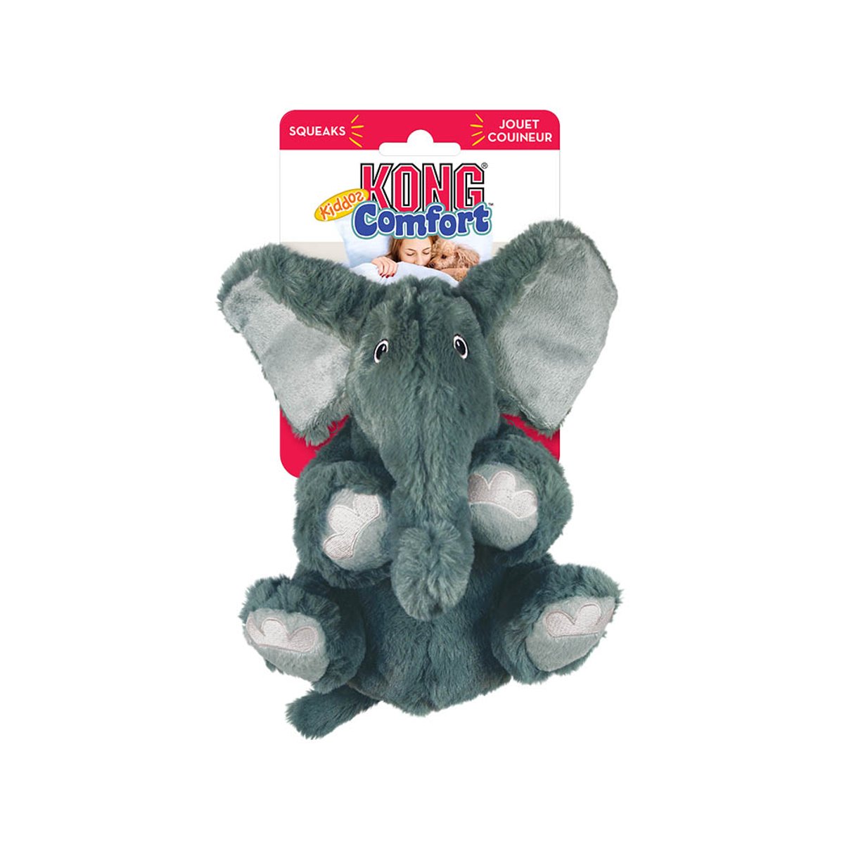KONG igračka za pse Comfort Kiddos Elephant Sm EU