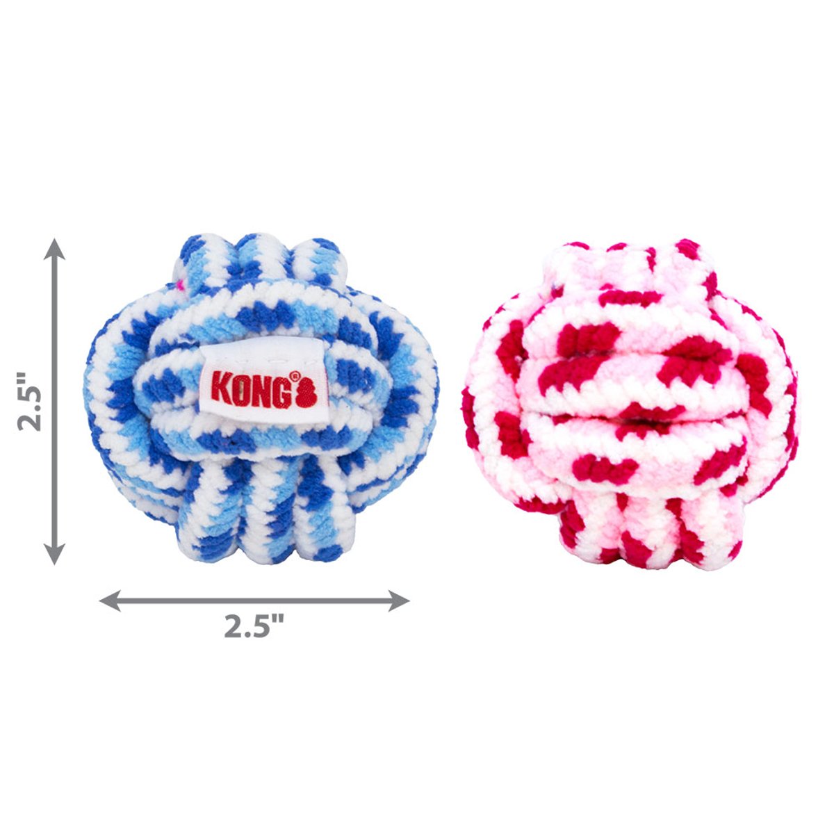 KONG PUPPY ROPE BALL S