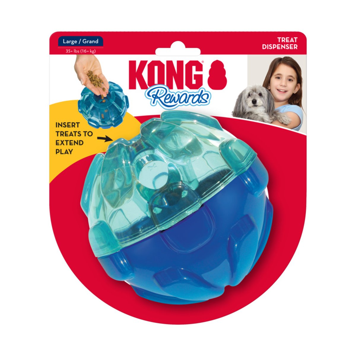 KONG igračka za pse Rewards Ball Large