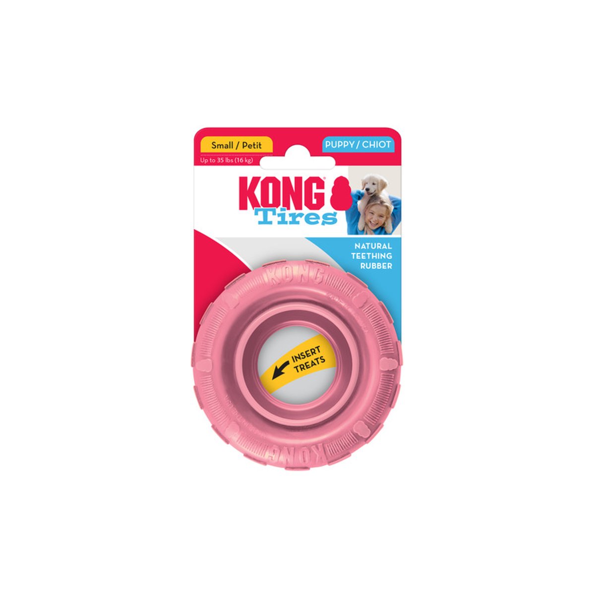 KONG igračka za pse Puppy Tyres S