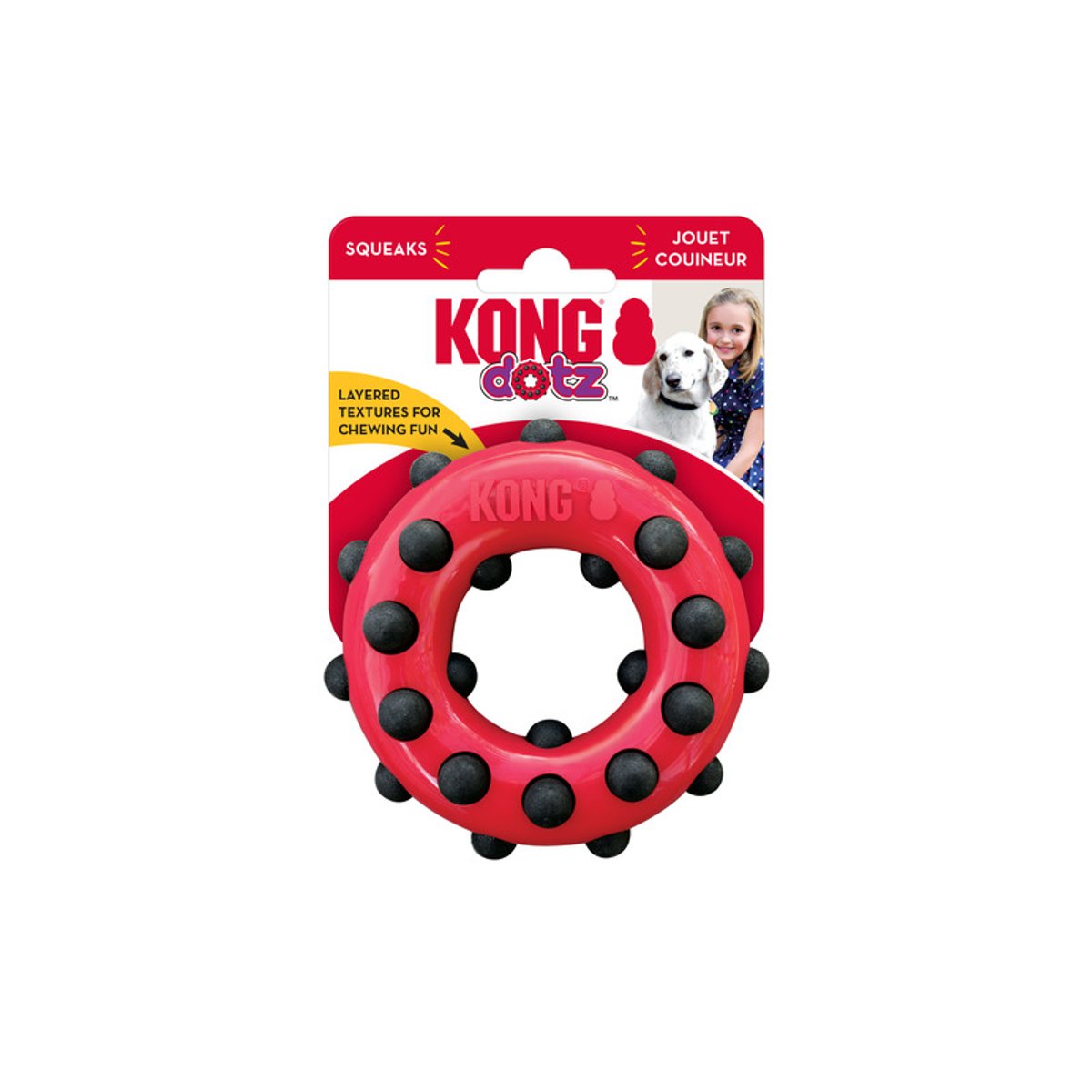 KONG igračka za pse Dotz Circle