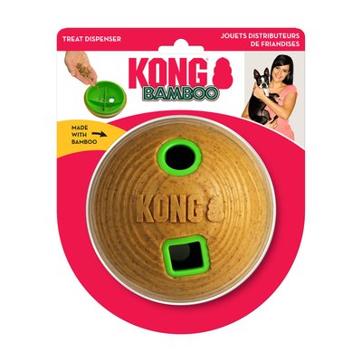 KONG igračka za pse Bamboo Feeder Ball Medium