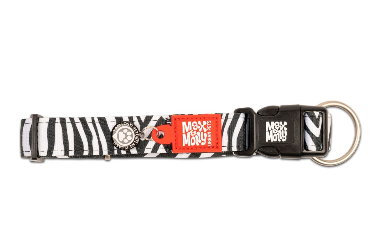 M&M COLLAR ZEBRA