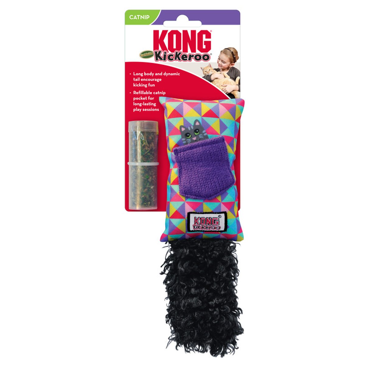 KONG CAT KICKERRO REFILLABLE