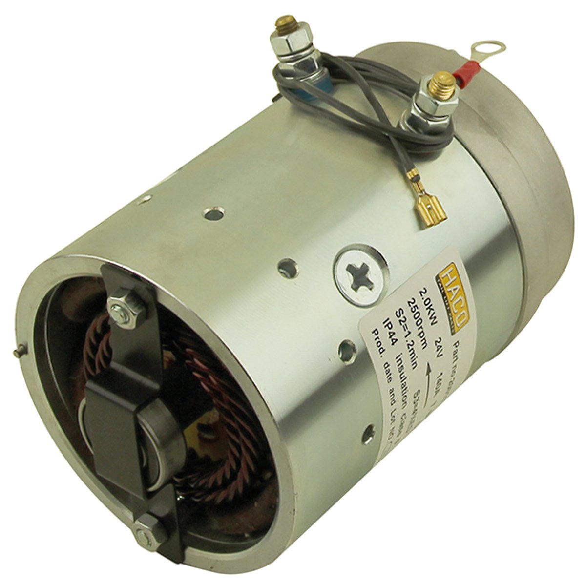 Motor 2kw 24V O F CCW HACO