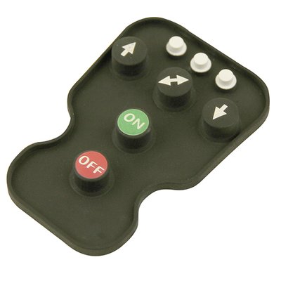 Daljinski upravljač tipke mat 3-buttons HACO