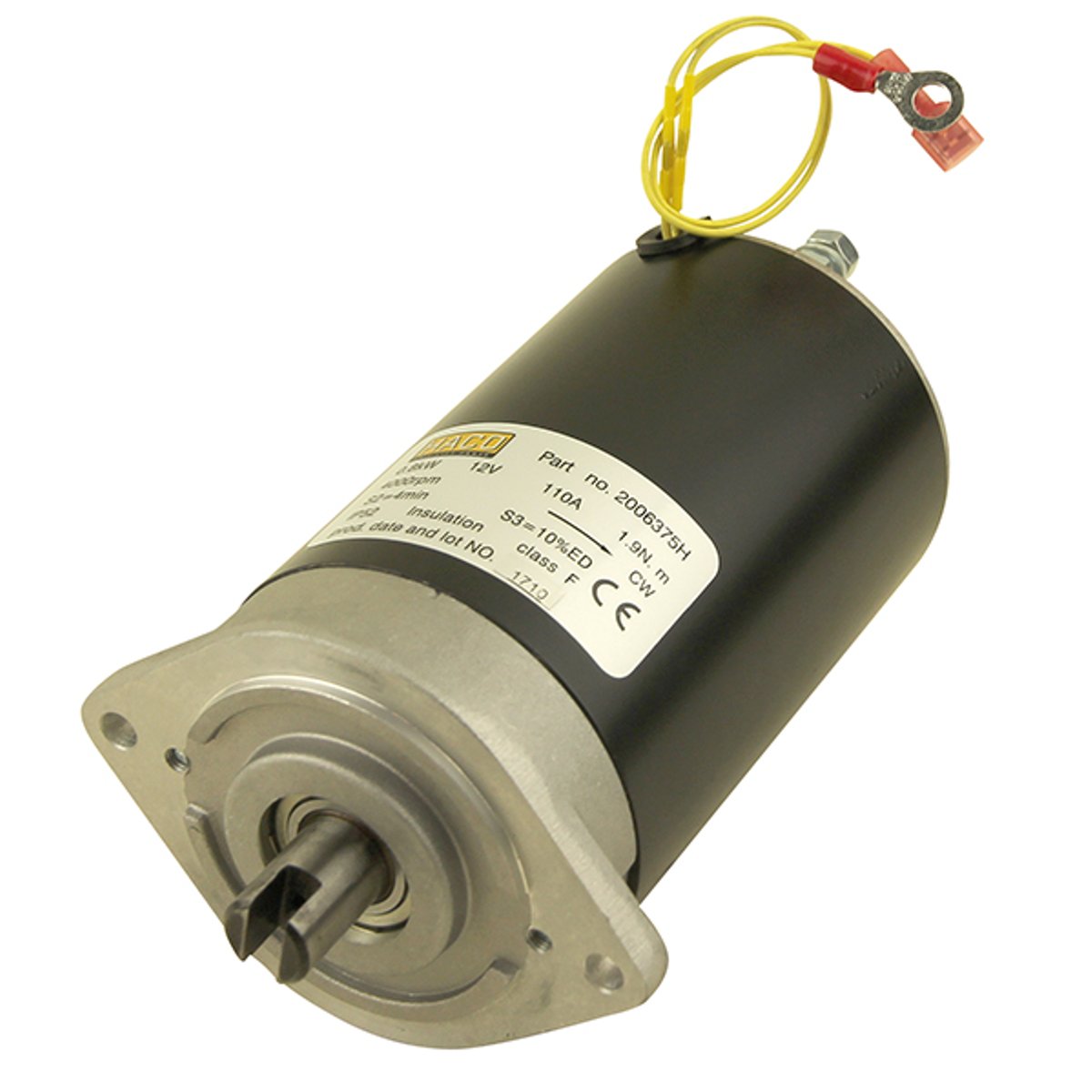 Motor 0,8kW 12V Zatvoreno kućište  HACO 