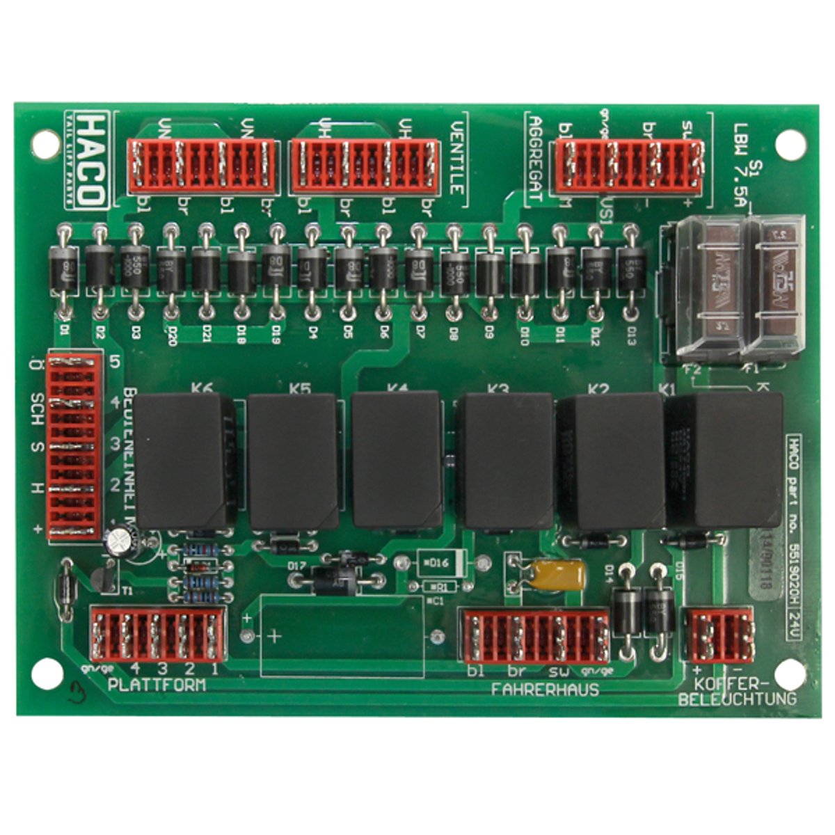 Centrala (PCB) S4 24V HACO
