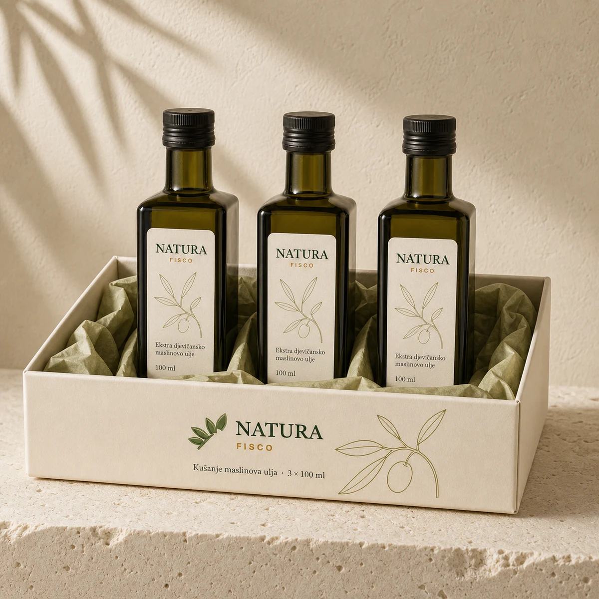 Degustacijski set 3 × 100 ml