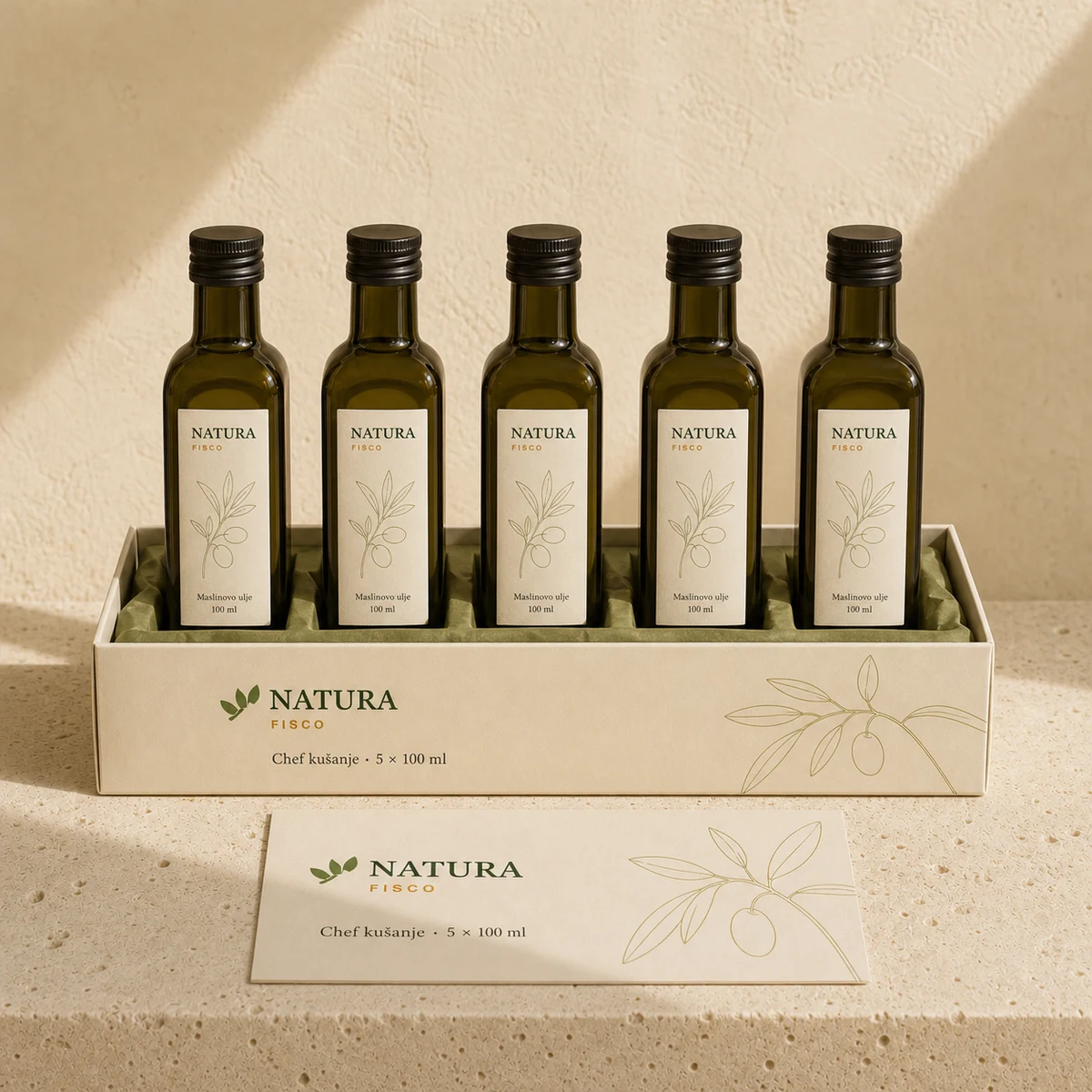 Kuharski degustacijski set 5 × 100 ml
