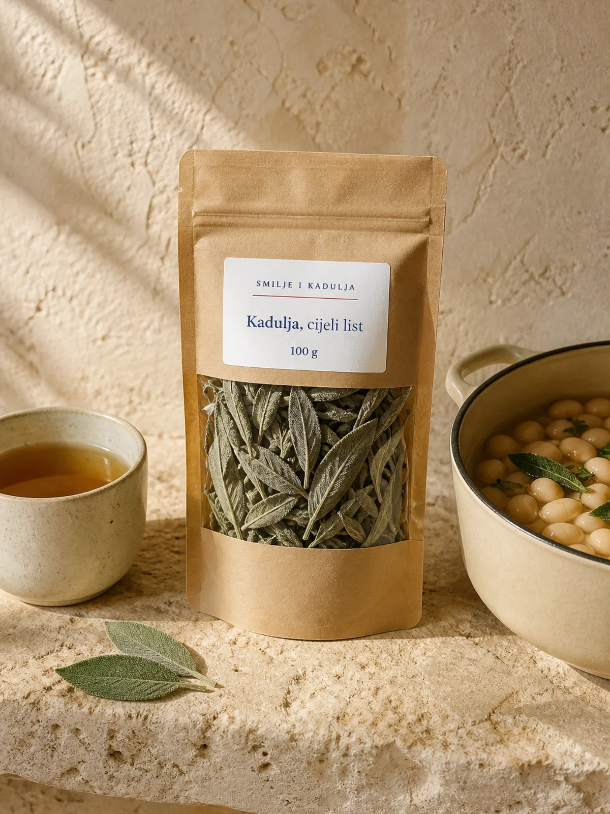 Kadulja, cijeli list 100 g