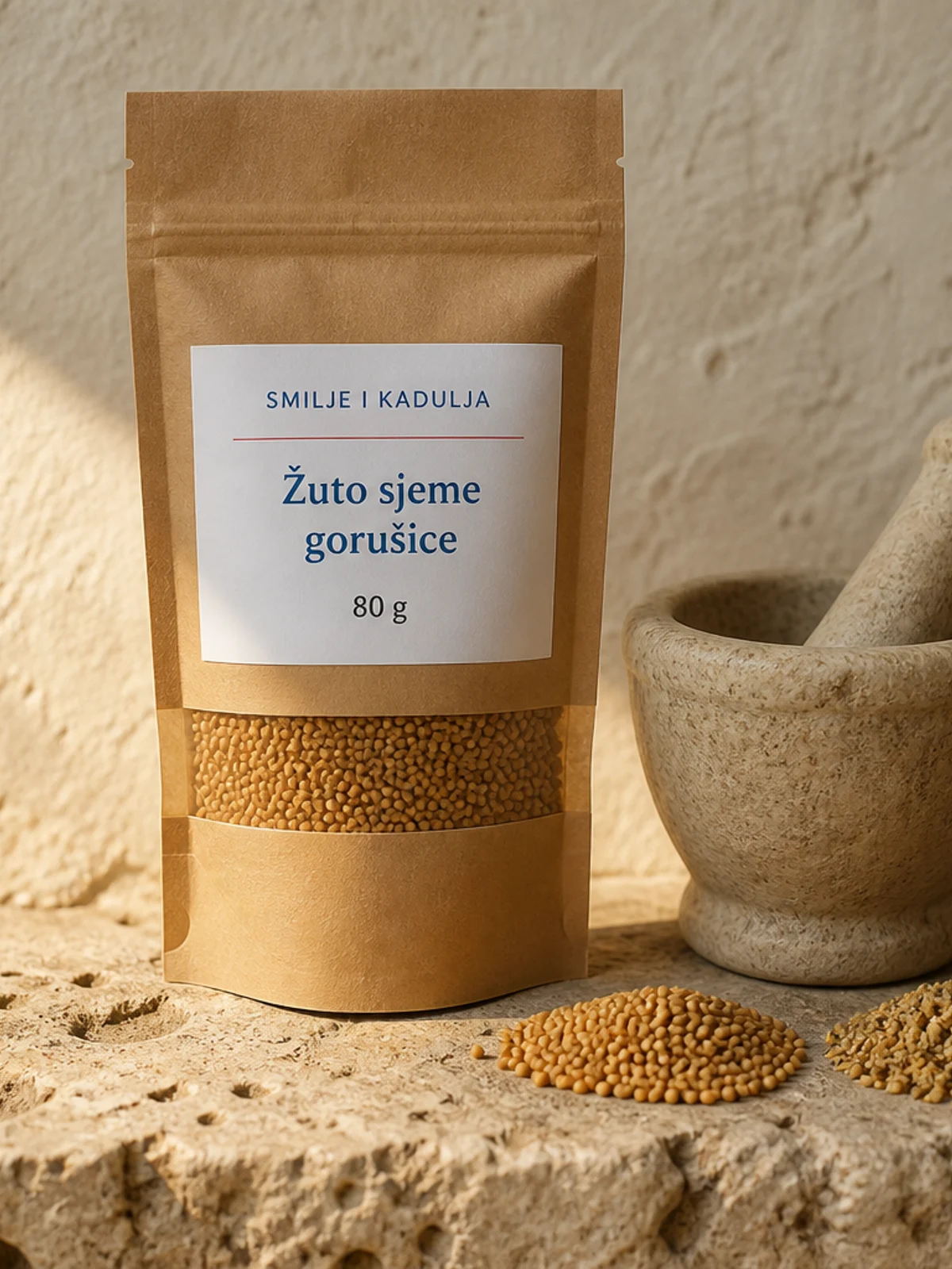 Žuto sjeme gorušice 80 g