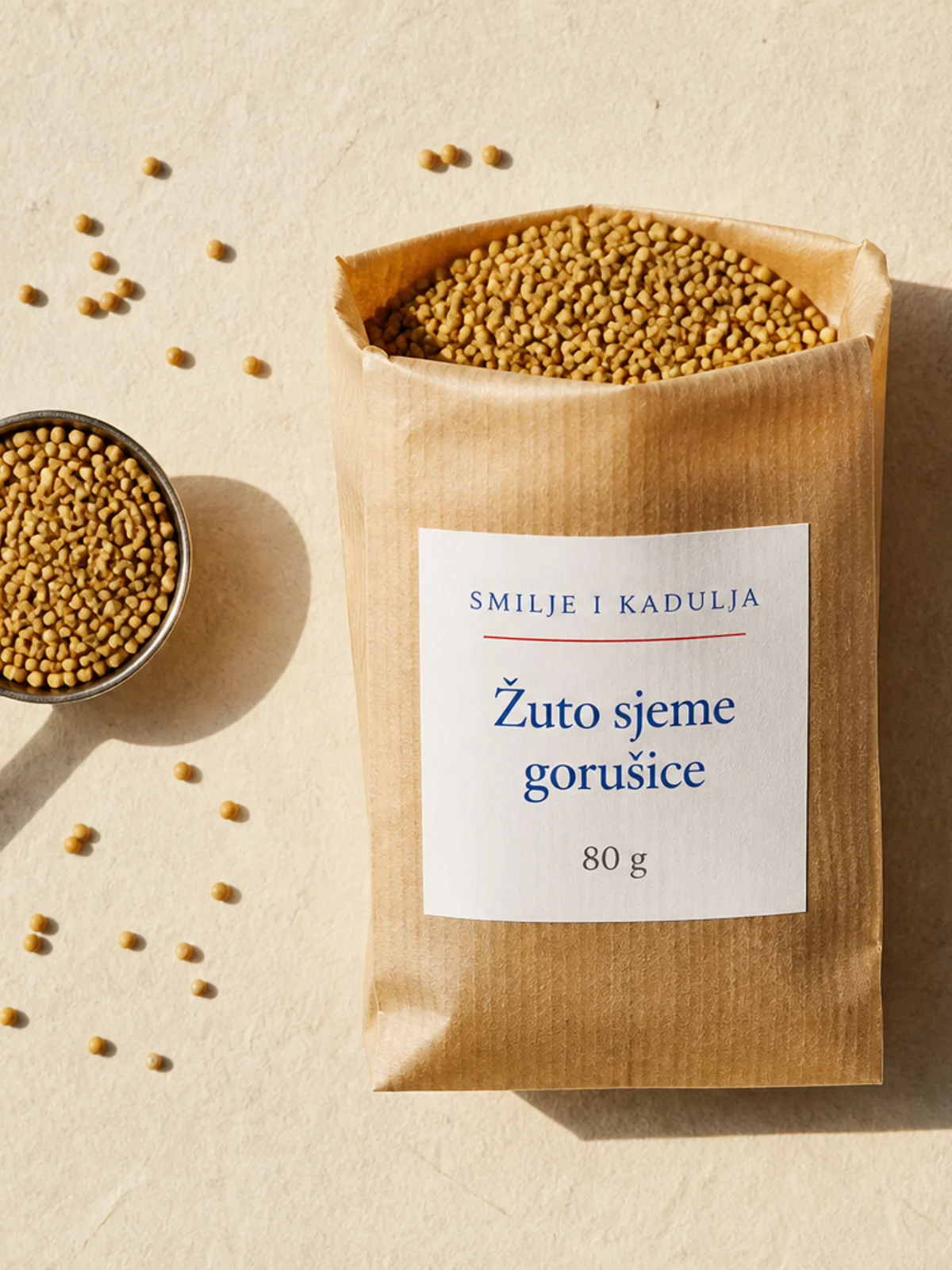 Žuto sjeme gorušice 80 g