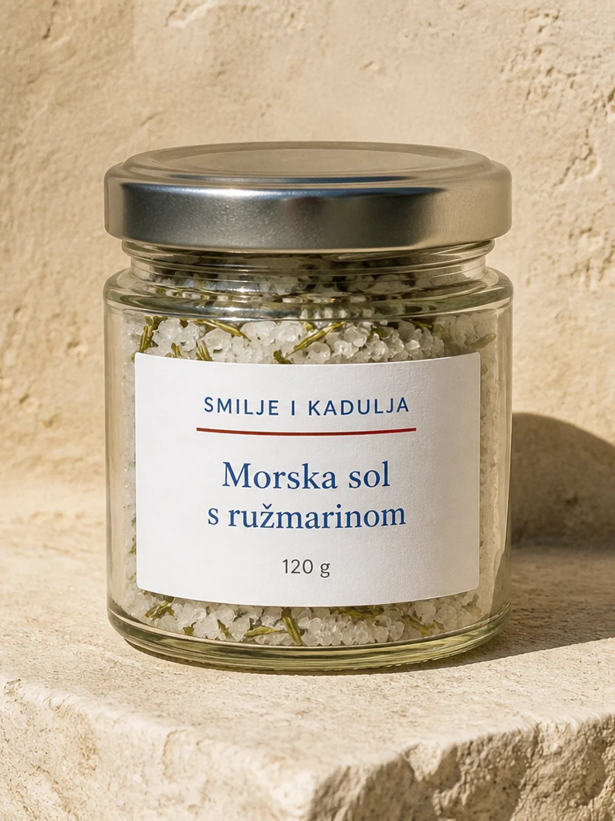 Morska sol s ružmarinom 120 g