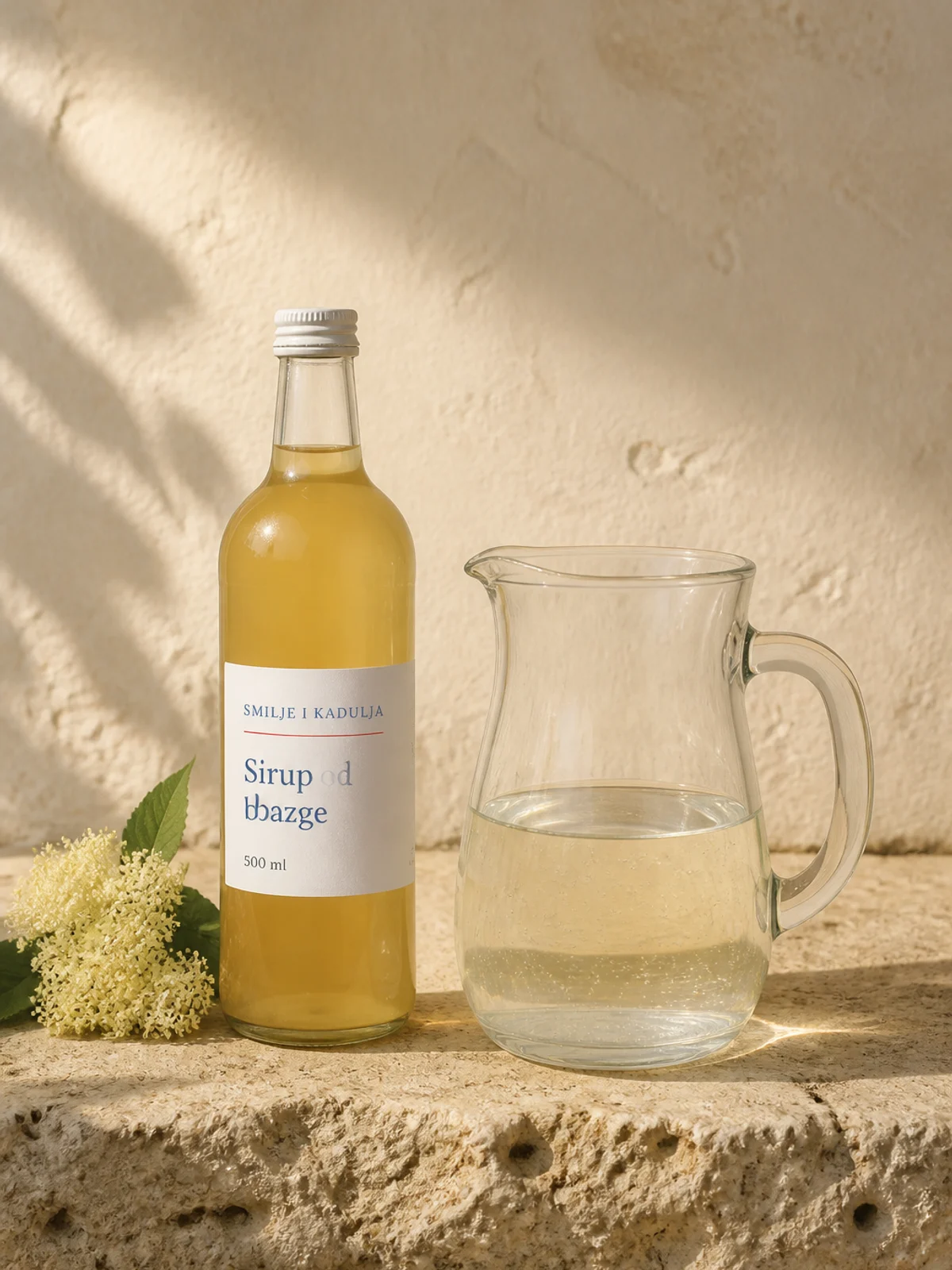 Elderflower cordial